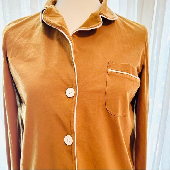 MADEWELL Contrast Trim Pajama Top - Picture 7 of 12